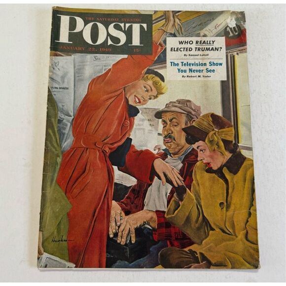 Saturday Evening Post Magazine January 22 1949 Engagement Ring - George Hughes - Picture 10 of 10